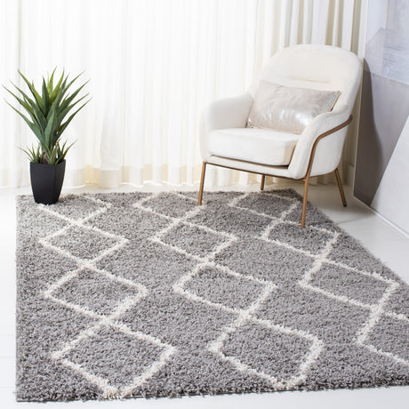 Safavieh Venus Shag Vns682J Grey/Ivory Rugs.