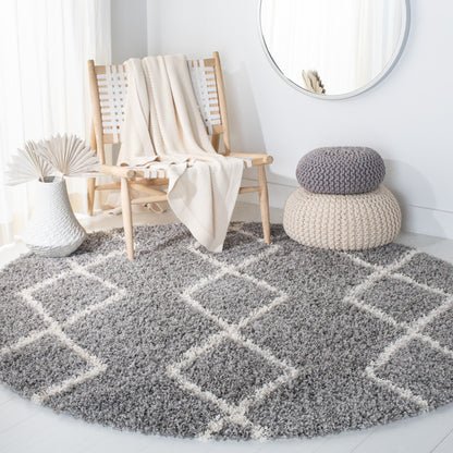 Safavieh Venus Shag Vns682J Grey/Ivory Area Rug