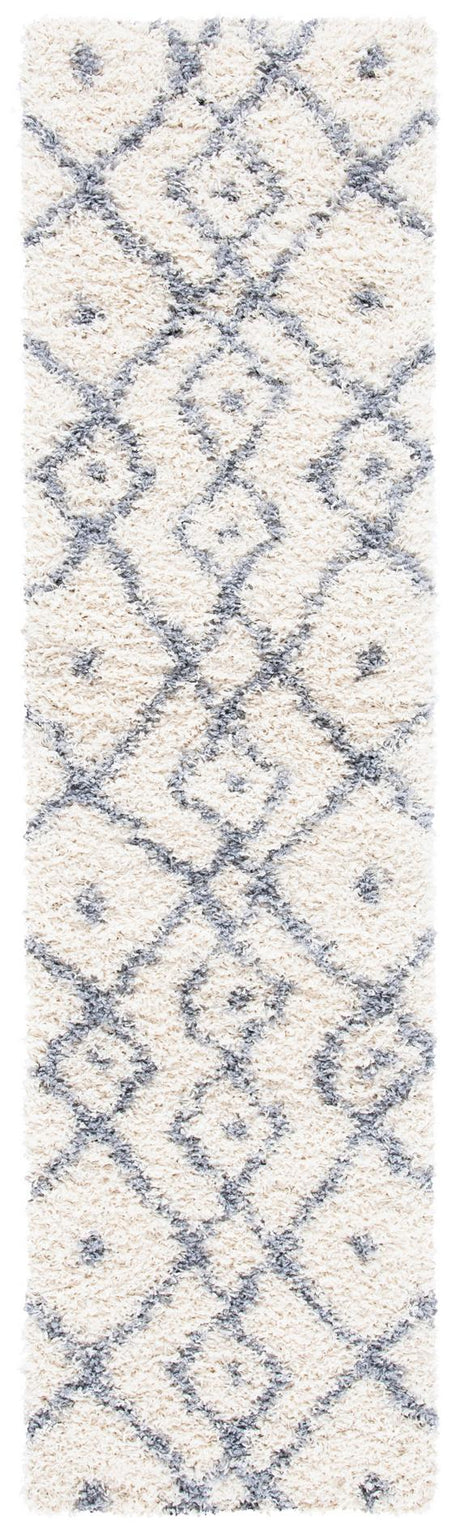 Safavieh Venus Shag Vns683A Ivory/Grey Rugs.