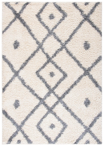 Safavieh Venus Shag Vns683A Ivory/Grey Area Rug