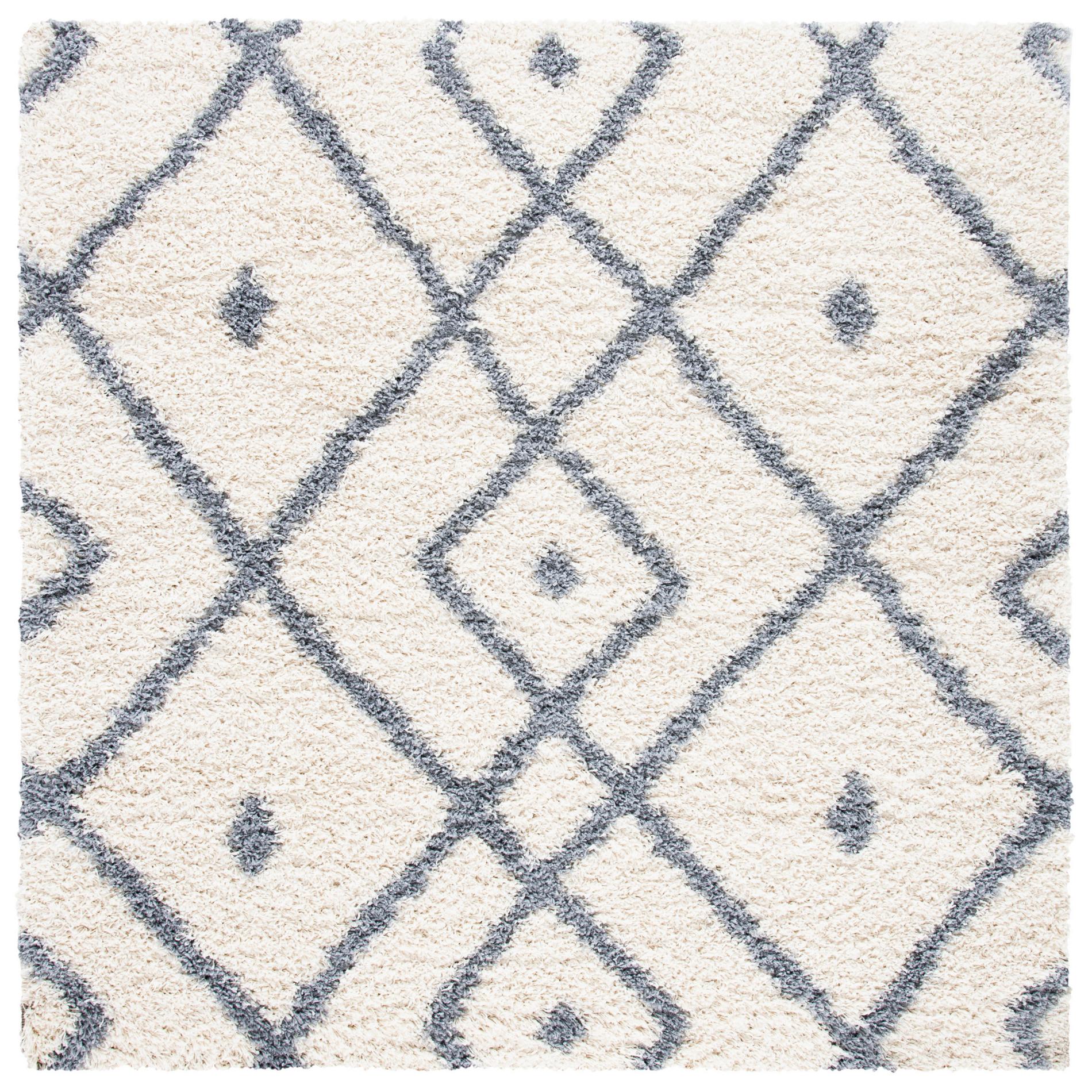 Safavieh Venus Shag Vns683A Ivory/Grey Area Rug