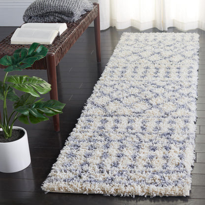 Safavieh Venus Shag Vns684A Ivory/Grey Area Rug