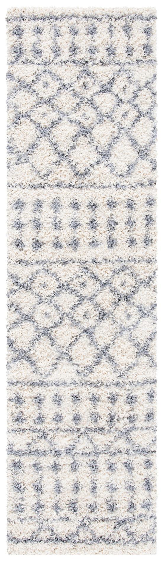 Safavieh Venus Shag Vns684A Ivory/Grey Rugs.