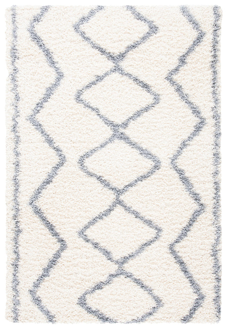 Safavieh Venus Shag Vns685A Ivory/Grey Rugs.