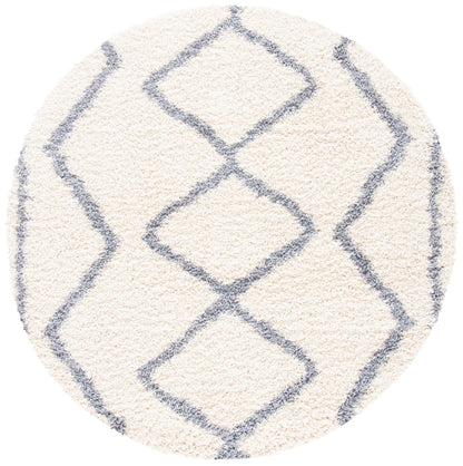 Safavieh Venus Shag Vns685A Ivory/Grey Area Rug