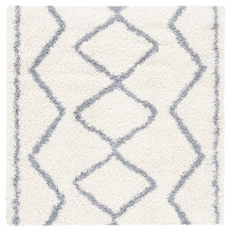 Safavieh Venus Shag Vns685A Ivory/Grey Rugs.