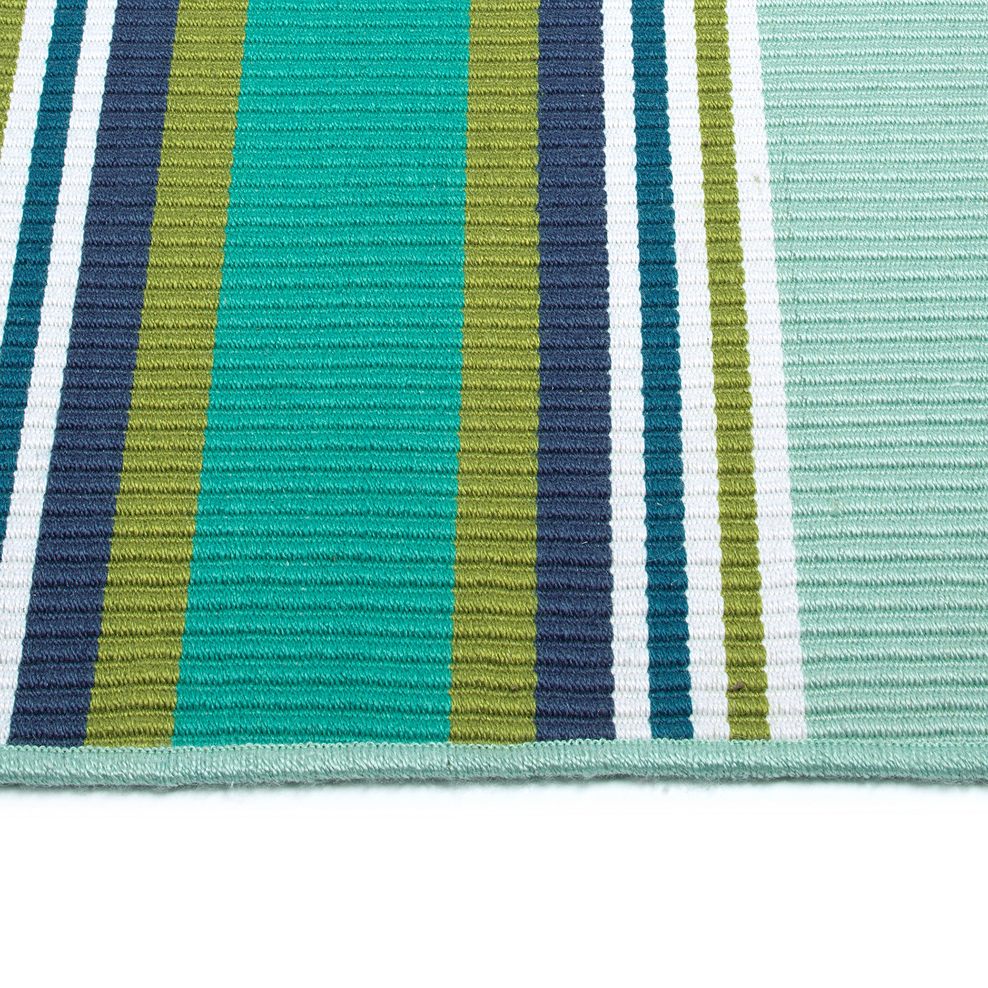 Kaleen Voavah Voa03-104 Seafoam, Teal, Green, White Navy Area Rug