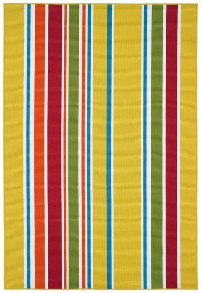 Kaleen Voavah Voa04-28 Yellow, Red, Orange, Green Area Rug