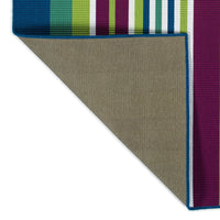 Kaleen Voavah Voa07-87 Plum, Blue, Teal, Lime Green Area Rug