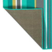 Kaleen Voavah Voa08-91 Teal, Turquoise, Gray, Yellow Area Rug