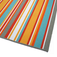 Kaleen Voavah Voa09-89 Orange, Lt Blue, White, Rust Area Rug