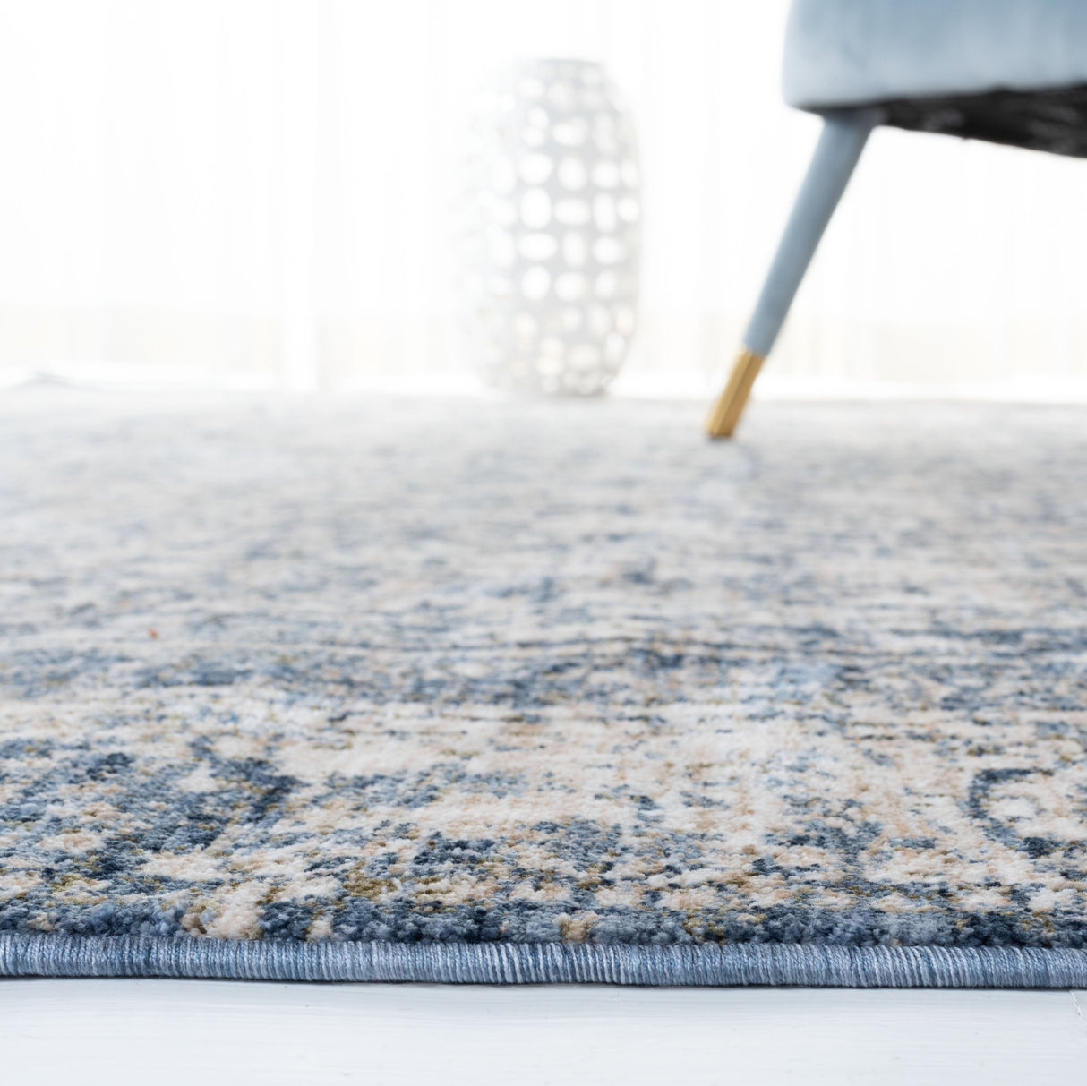 Safavieh Vintage Oushak Vos233M Navy/Ivory Rugs.