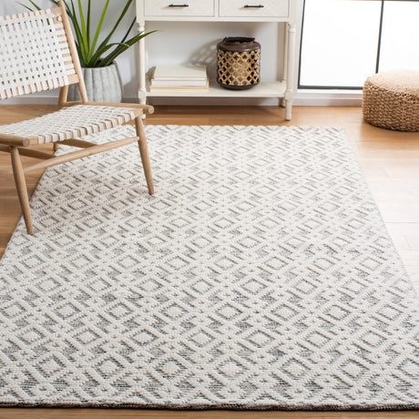 Safavieh Vermont Vrm102F Ivory/Grey Rug.