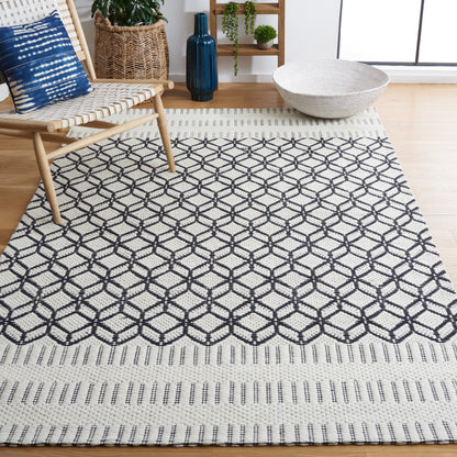 Safavieh Vermont Vrm150Z Ivory/Black Area Rug