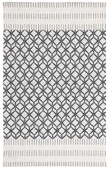 Safavieh Vermont Vrm150Z Ivory/Black Rug.