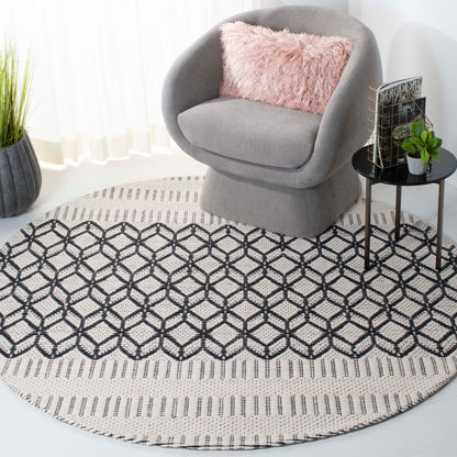 Safavieh Vermont Vrm150Z Ivory/Black Area Rug