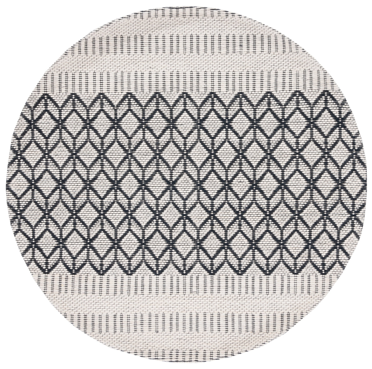 Safavieh Vermont Vrm150Z Ivory/Black Rug.