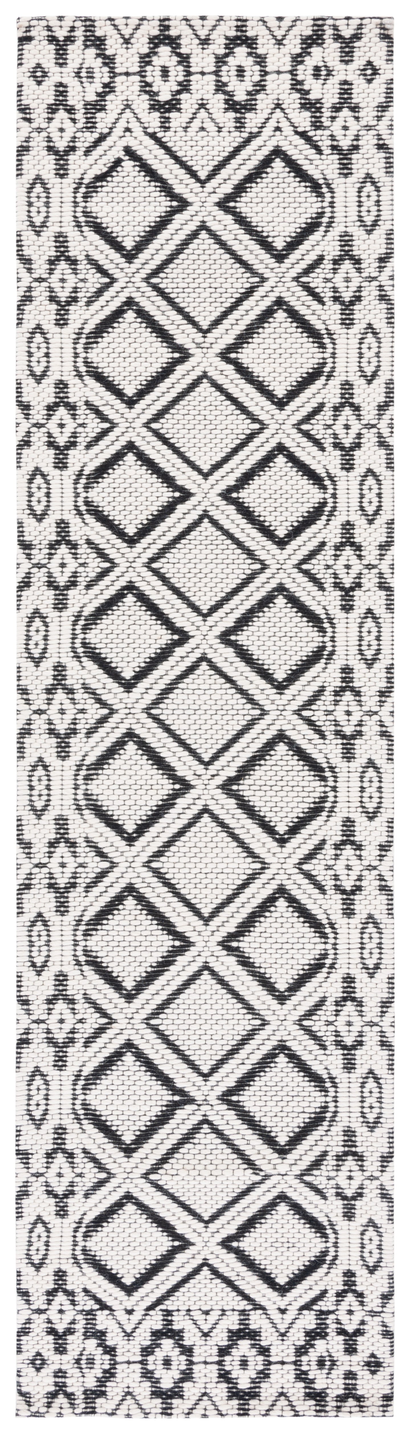 Safavieh Vermont Vrm151Z Ivory/Black Area Rug