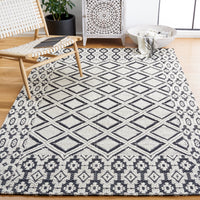 Safavieh Vermont Vrm151Z Ivory/Black Area Rug