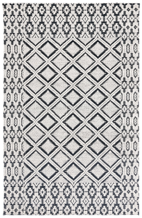 Safavieh Vermont Vrm151Z Ivory/Black Rug.