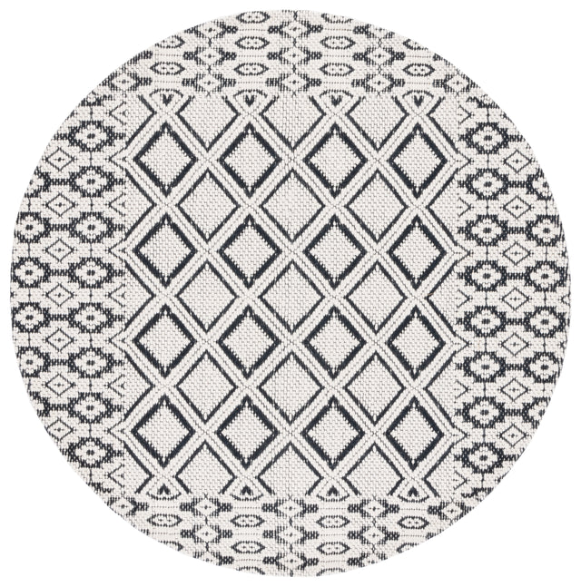 Safavieh Vermont Vrm151Z Ivory/Black Rug.