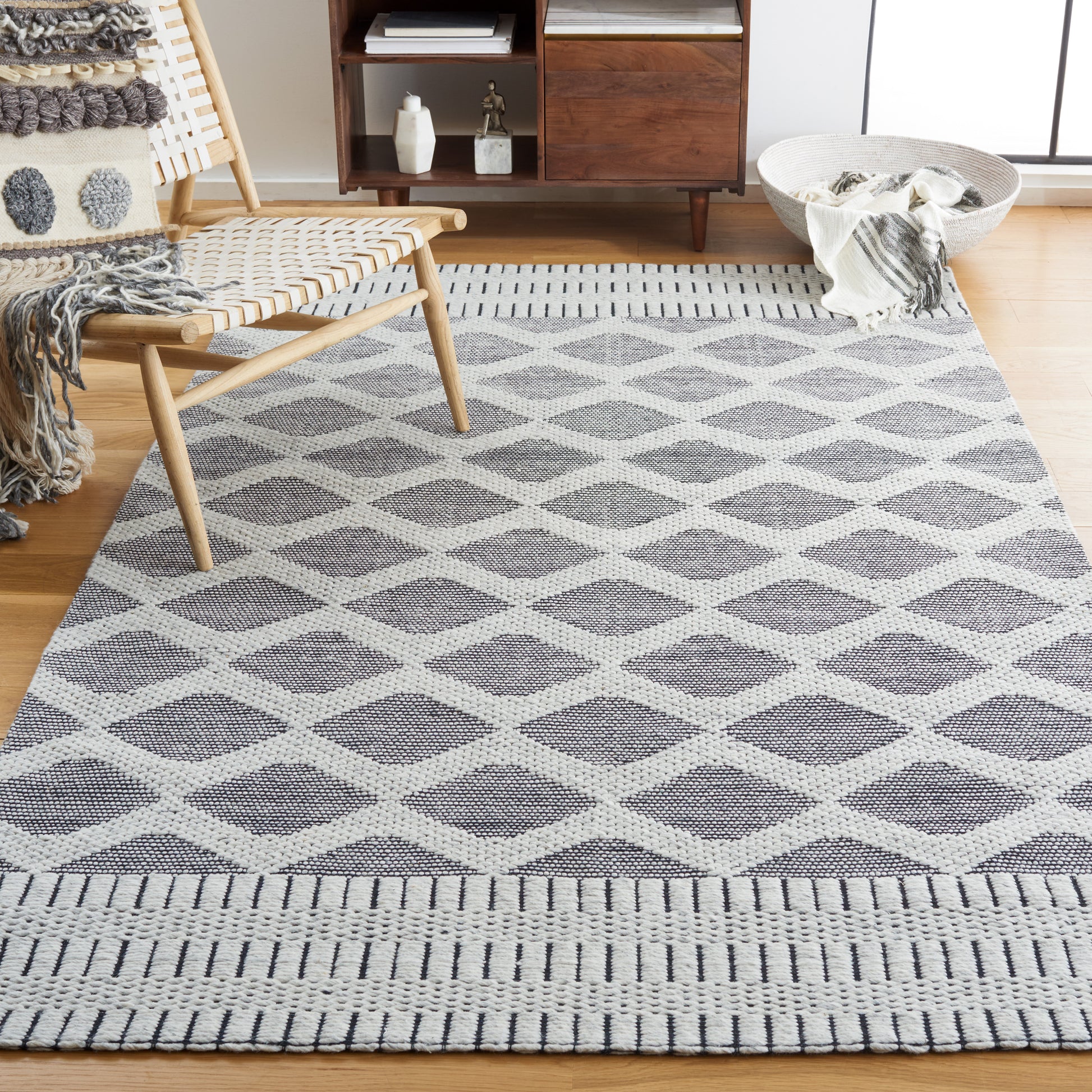 Safavieh Vermont Vrm152F Grey/Ivory Area Rug