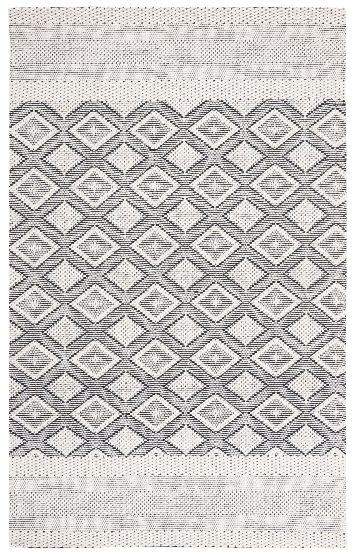 Safavieh Vermont Vrm153Z Ivory/Black Rug.