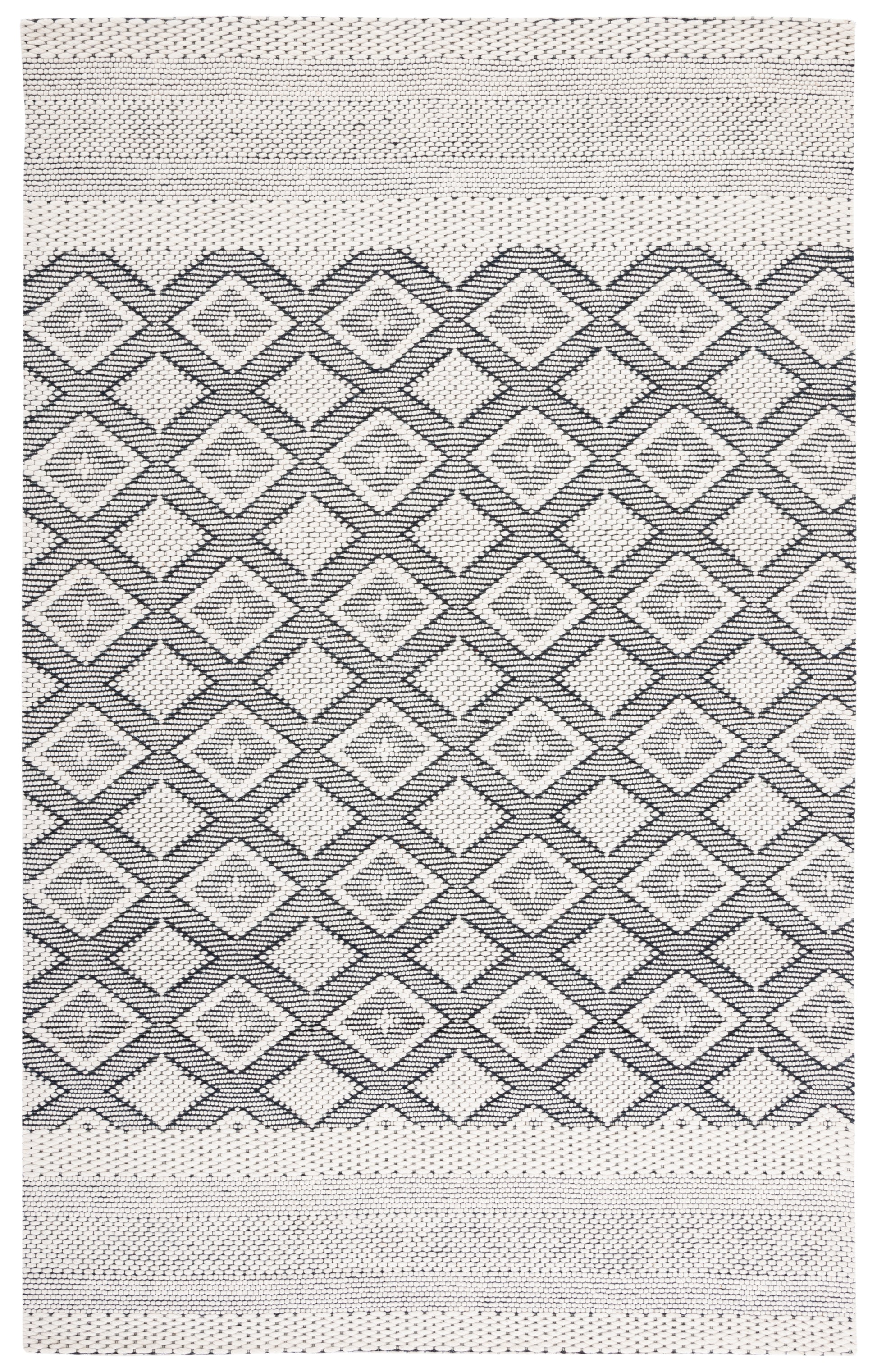 Safavieh Vermont Vrm153Z Ivory/Black Area Rug