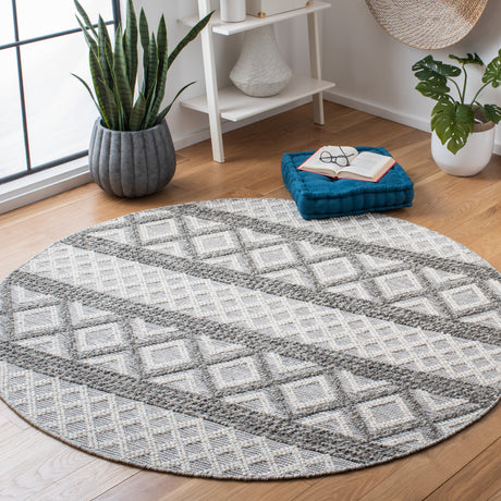 Safavieh Vermont Vrm211H Ivory/Dark Grey Rugs.