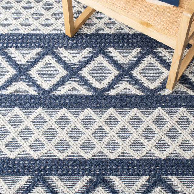 Safavieh Vermont Vrm211N Ivory/Blue Rugs.