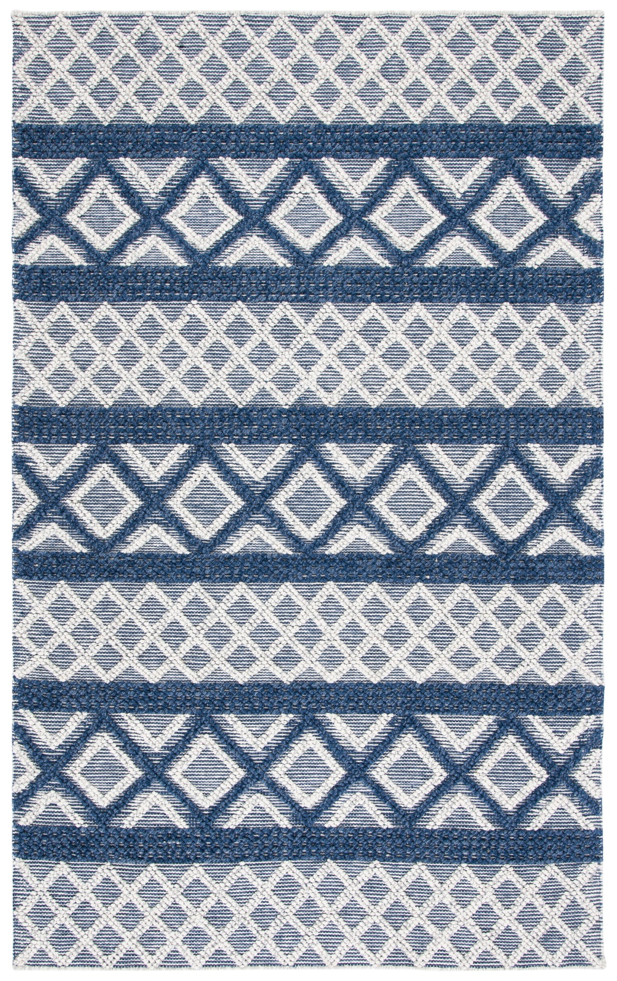 Safavieh Vermont Vrm211N Ivory/Blue Rugs.