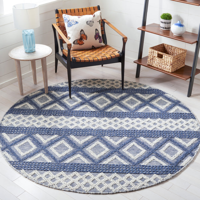 Safavieh Vermont Vrm211N Ivory/Blue Rugs.