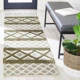 Safavieh Vermont Vrm211Y Ivory/Dark Green Rugs.