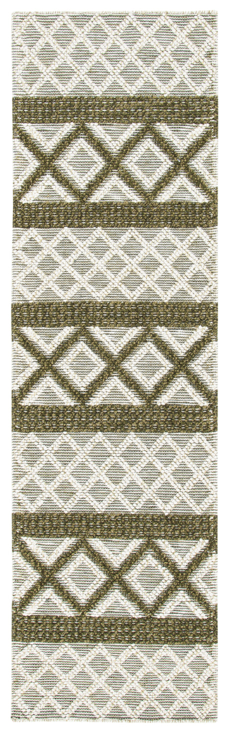 Safavieh Vermont Vrm211Y Ivory/Dark Green Rugs.