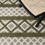 Safavieh Vermont Vrm211Y Ivory/Dark Green Rugs.