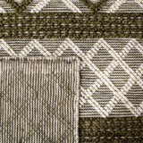 Safavieh Vermont Vrm211Y Ivory/Dark Green Rugs.