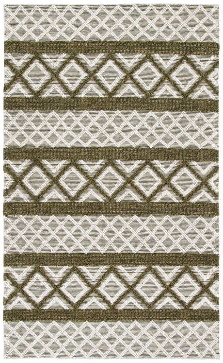 Safavieh Vermont Vrm211Y Ivory/Dark Green Rugs.