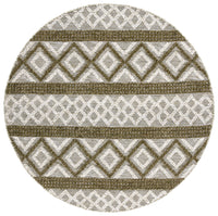 Safavieh Vermont Vrm211Y Ivory/Dark Green Area Rug