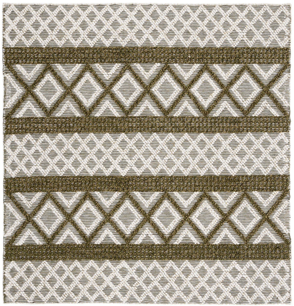 Safavieh Vermont Vrm211Y Ivory/Dark Green Rugs.