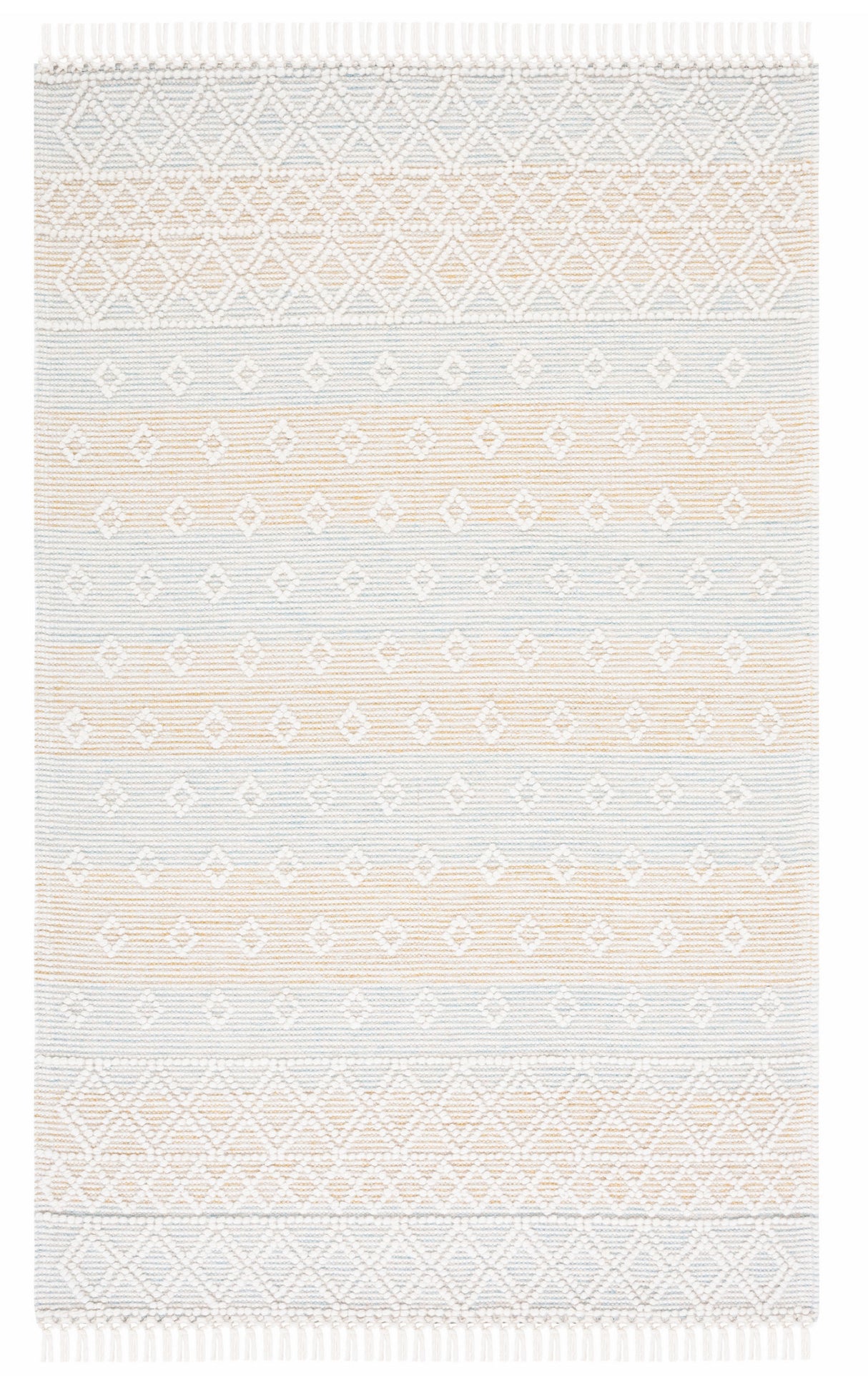 Safavieh Vermont Vrm252L Light Blue/Yellow Rug.