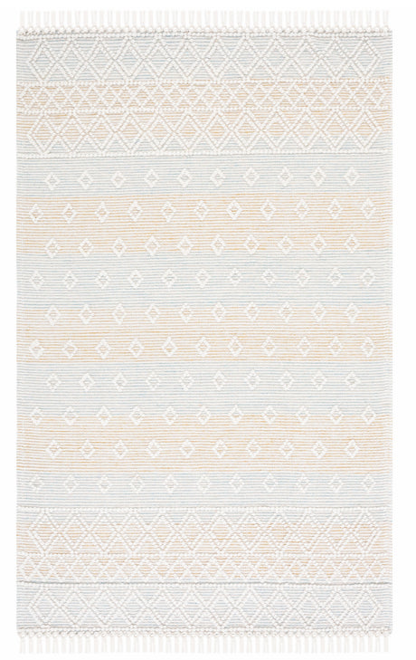 Safavieh Vermont Vrm252L Light Blue/Yellow Rug.