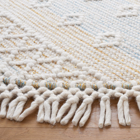 Safavieh Vermont Vrm252L Light Blue/Yellow Rug.