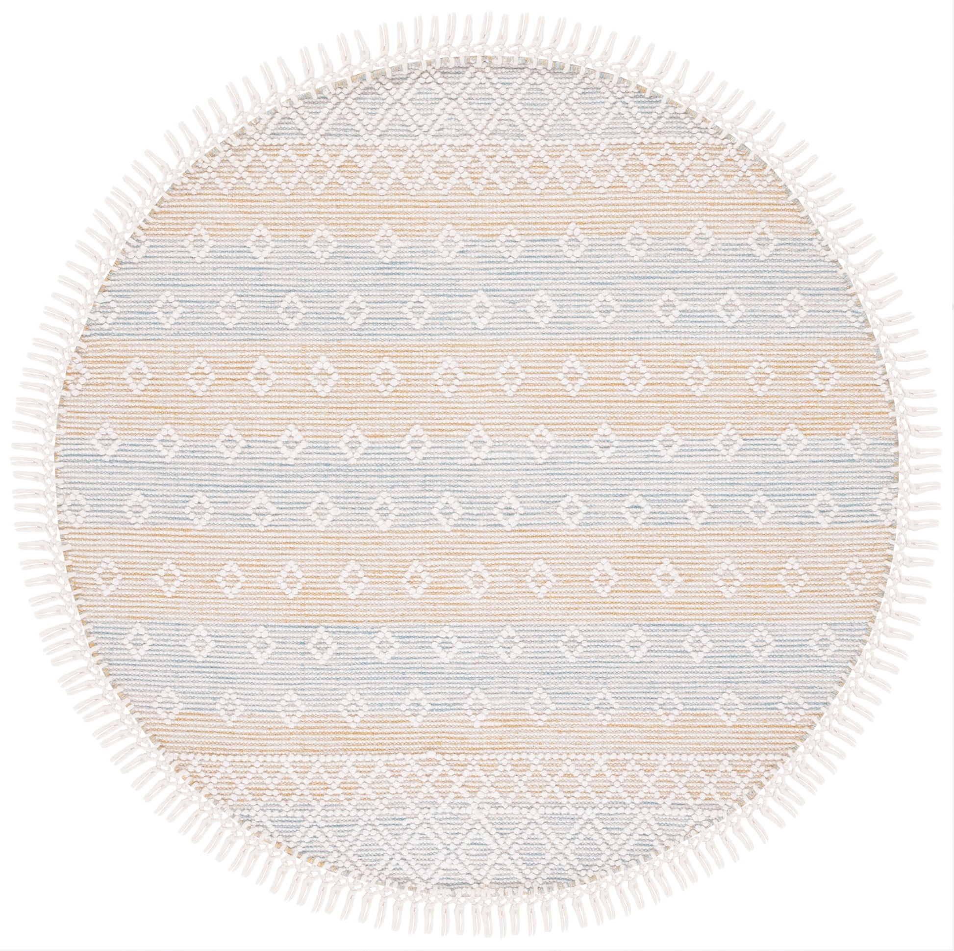 Safavieh Vermont Vrm252L Light Blue/Yellow Area Rug