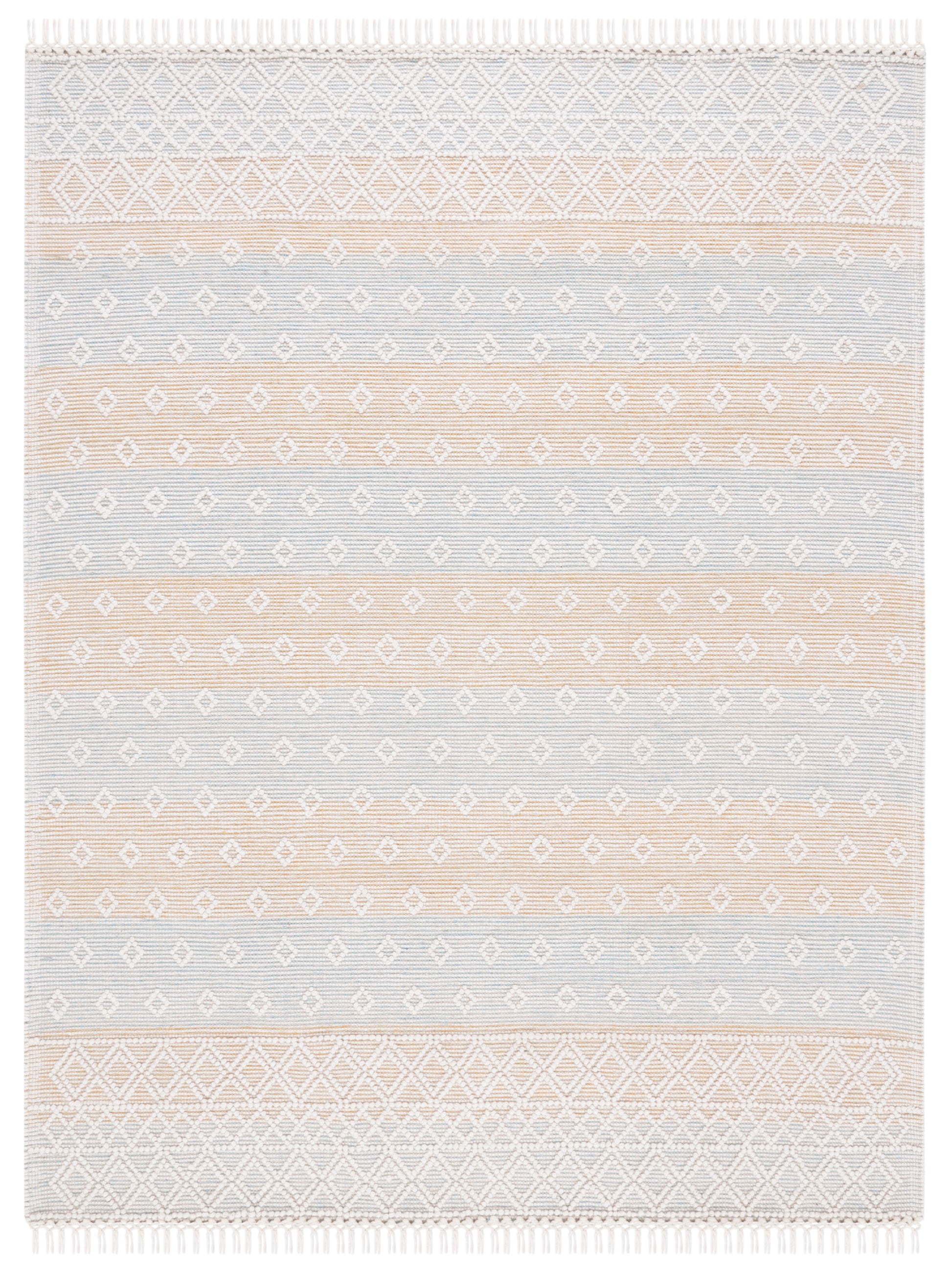 Safavieh Vermont Vrm252L Light Blue/Yellow Area Rug