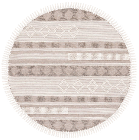 Safavieh Vermont Vrm253T Ivory/Brown Rug.
