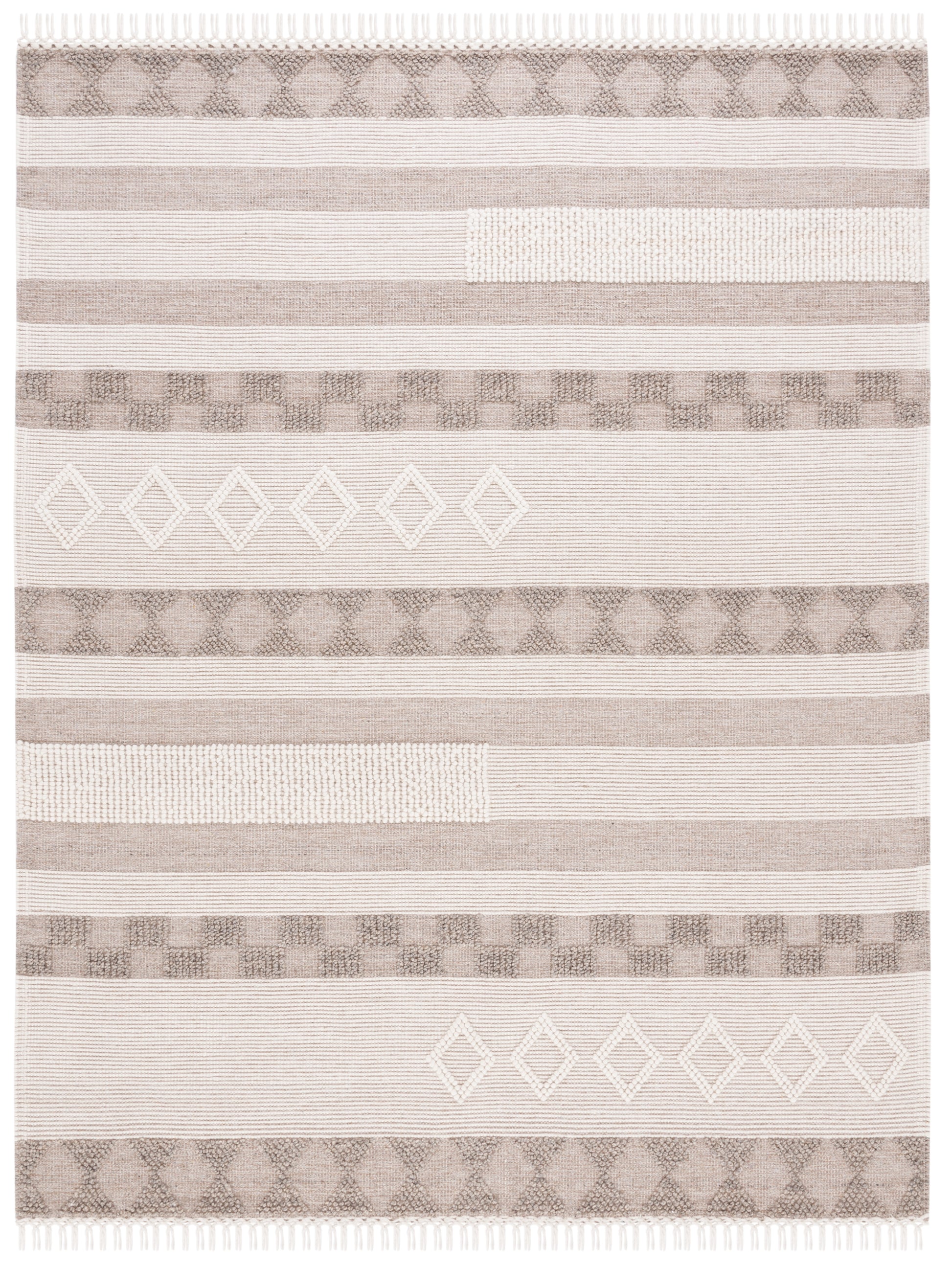 Safavieh Vermont Vrm253T Ivory/Brown Area Rug