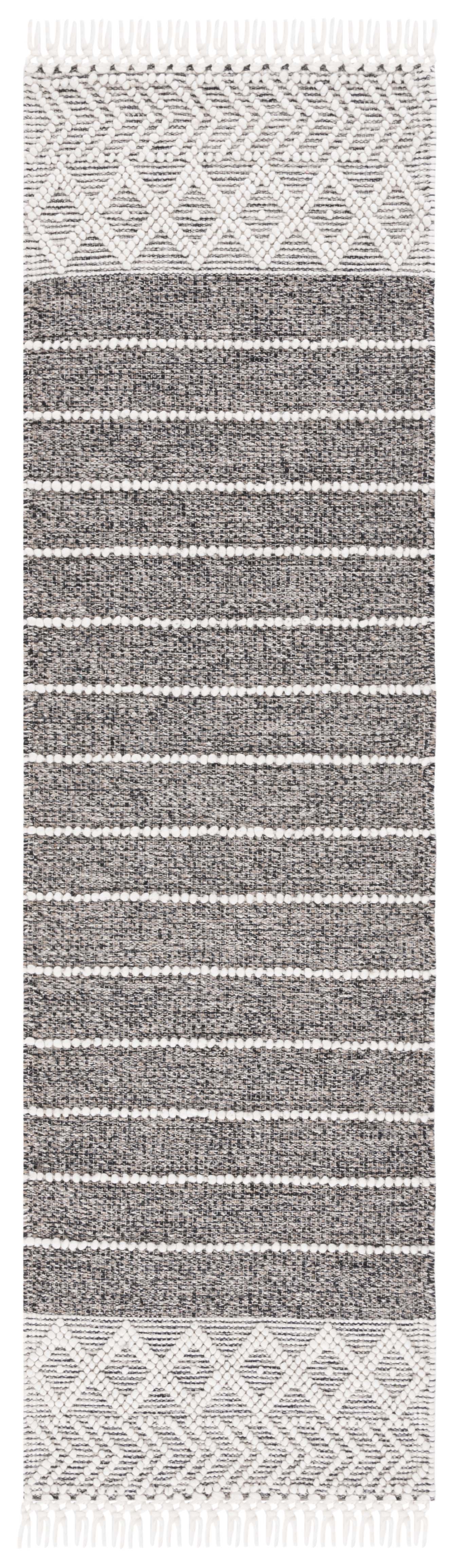 Safavieh Vermont Vrm254Z Black/Ivory Area Rug