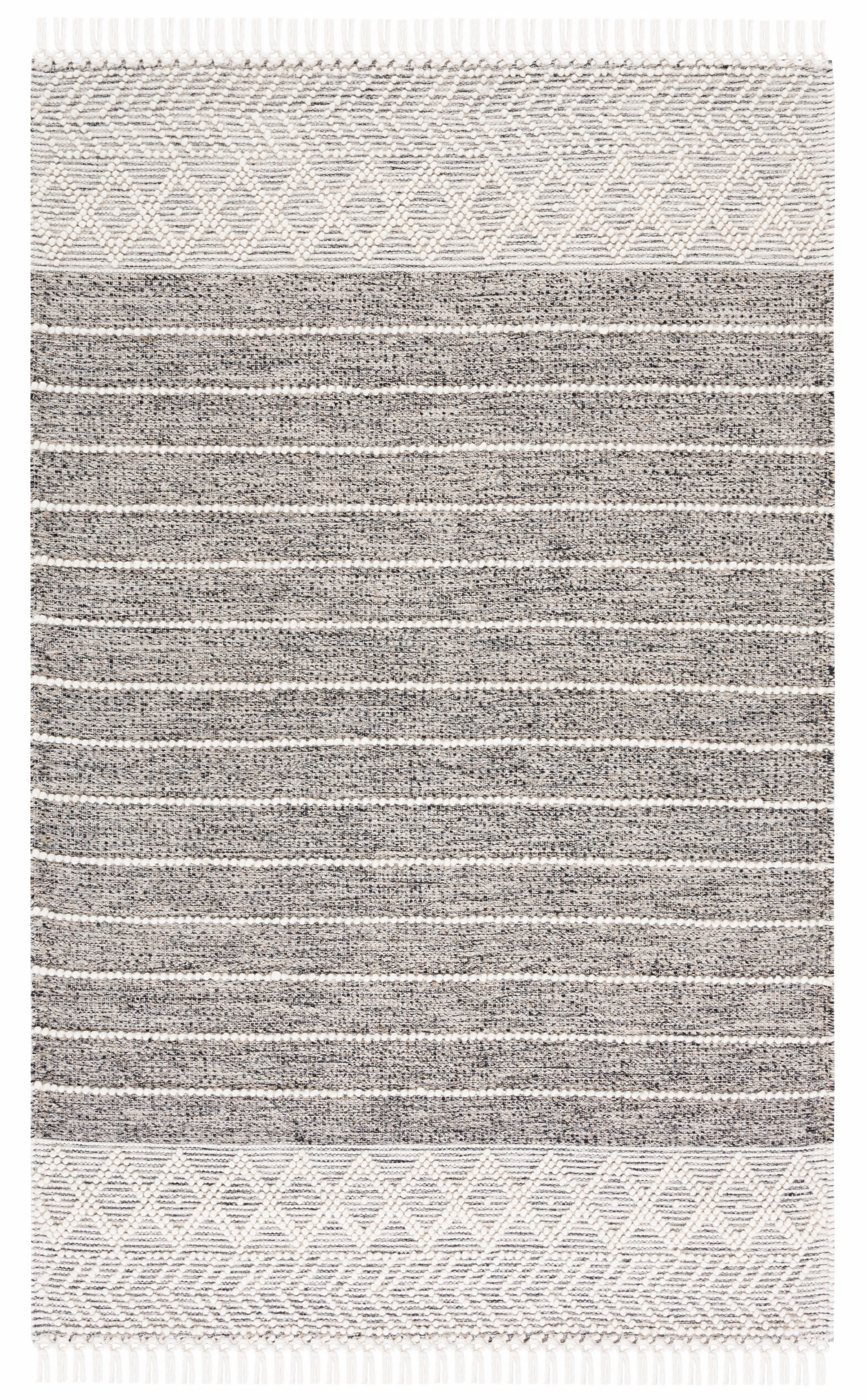 Safavieh Vermont Vrm254Z Black/Ivory Area Rug