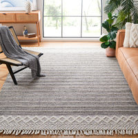 Safavieh Vermont Vrm254Z Black/Ivory Area Rug