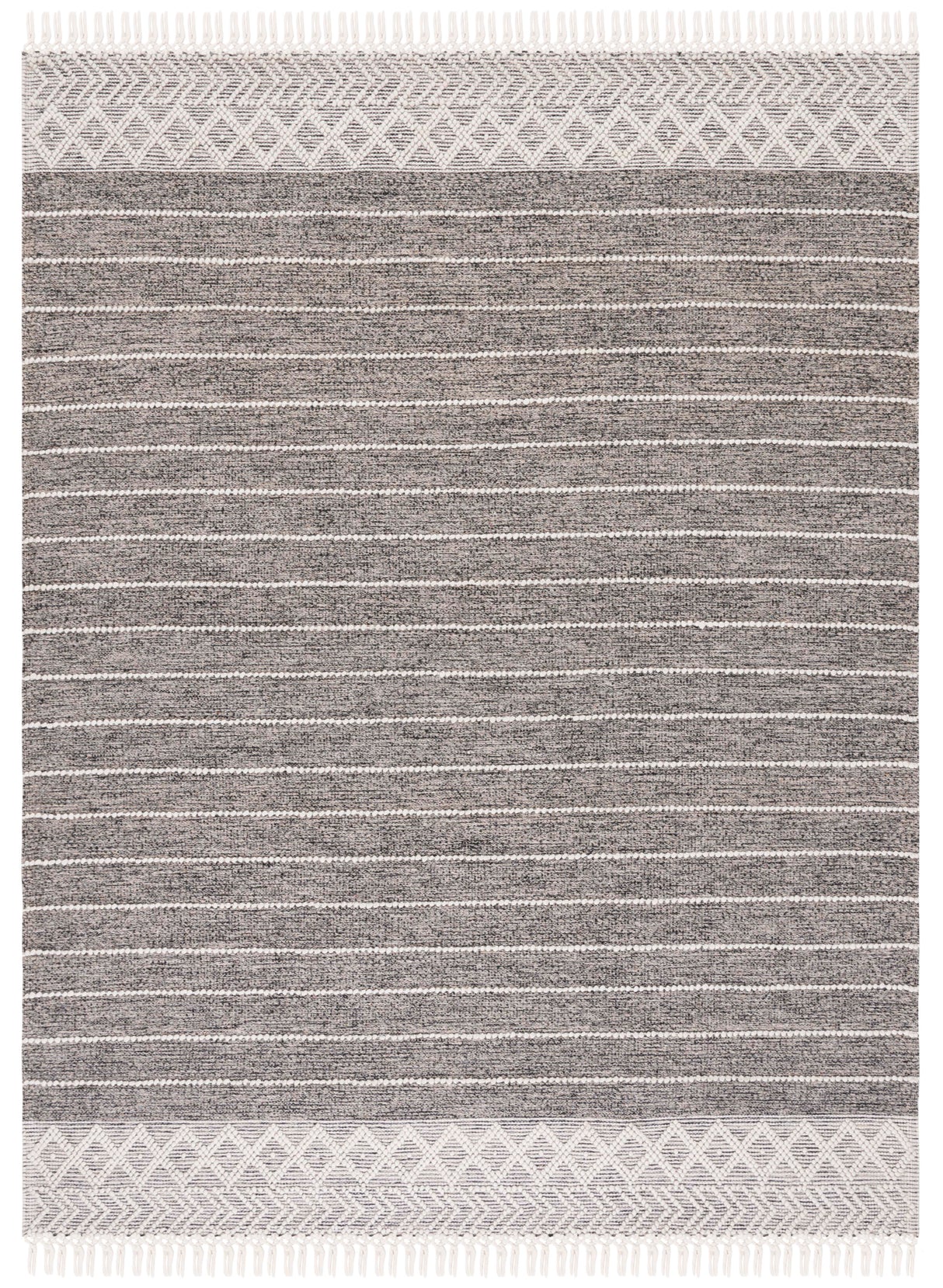 Safavieh Vermont Vrm254Z Black/Ivory Rug.
